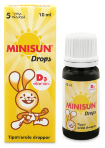 Minisun Drops D3 vitamiini