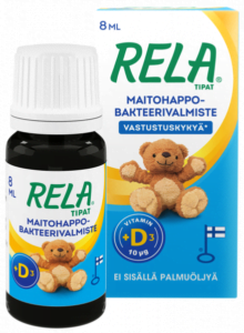 Rela tipat+D3-vitamiini