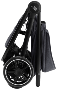 Britax B Agile M taitettuna
