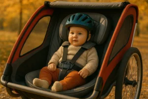 Pyöräkärry vauva