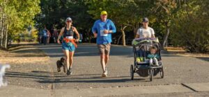 Juoksurattaat kahdelle