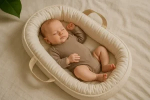 unipesä kantokahvoilla