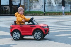 Lasten sähköauton akku