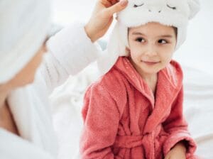 Lindex lasten kylpytakki